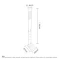 Kovinsko stojalo za Dyson V6/V7/V8/V10/V11/V15/Outsize sesalnike – prostostoječi nosilec brez vrtanja
