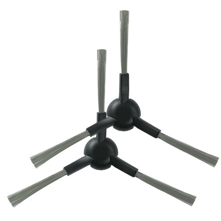 Stranske krtače za Dreame X30 Ultra/L20 Ultra/L10s Pro Series/L10s Ultra Gen 2 (2 kosi)-Trajne nadomestne krtače