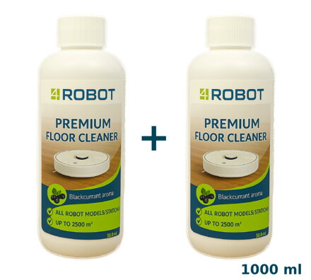 4Robot čistilno sredstvo za robotske sesalnike 2x500ml