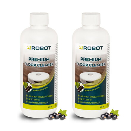 4Robot čistilno sredstvo za robotske sesalnike 2x500ml