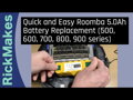 iRobot Roomba baterija 500 600 700 800 900, 3500 mAh